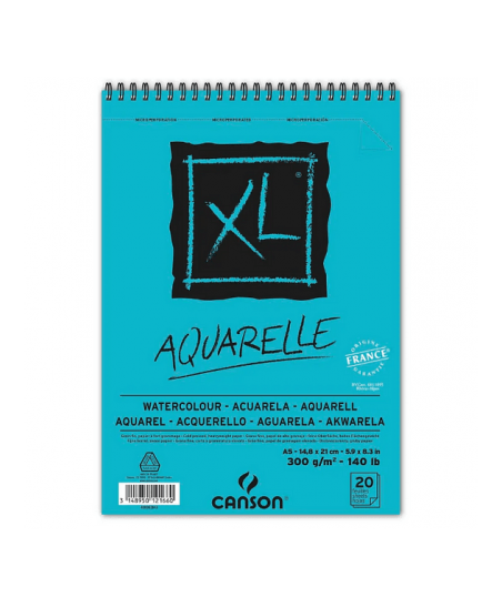 Croquera Canson XL Aquarelle A5