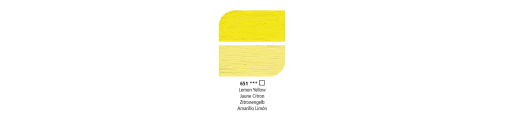 C&R: Óleo Lemon Yellow (651) 38ml Graduate Daler-Rowney