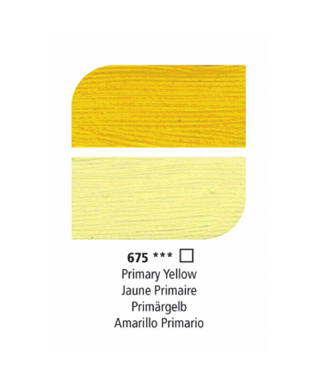 Óleo Primary Yellow 675 38ml Graduate Daler-Rowney