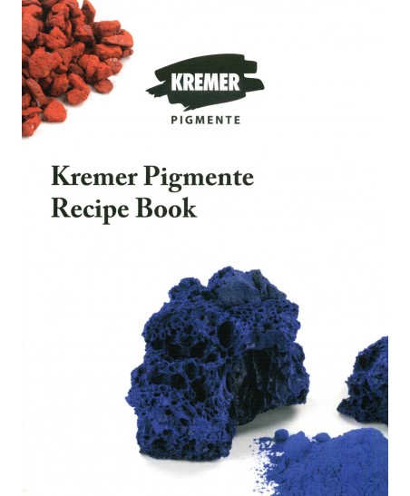 Libro de recetas creativas año 2019 de Kremer Pigmente