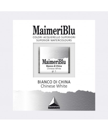 C&R: 013 - Chinese White Acuarela Maimeri Blu 1.5ml