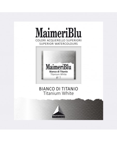 018 - Titanium White Acuarela Maimeri Blu 1.5ml
