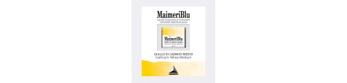 C&R_ 083 - Cadmium Yellow Medium Acuarela Maimeri Blu 1.5ml