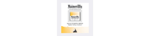 C&R: 099 - Naples Yellow medium Acuarela Maimeri Blu 1.5ml
