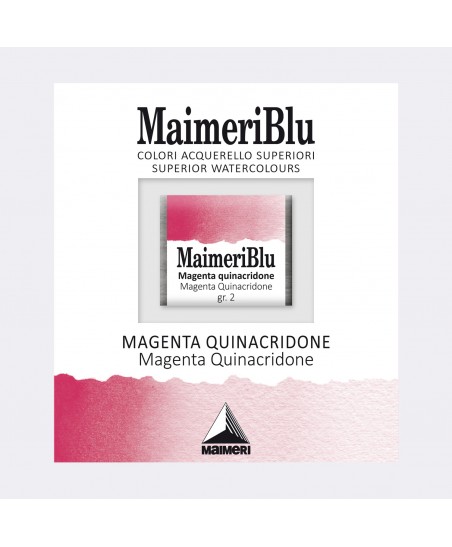 C&R: 186 - Magenta quinacridone Acuarela Maimeri Blu 1.5ml