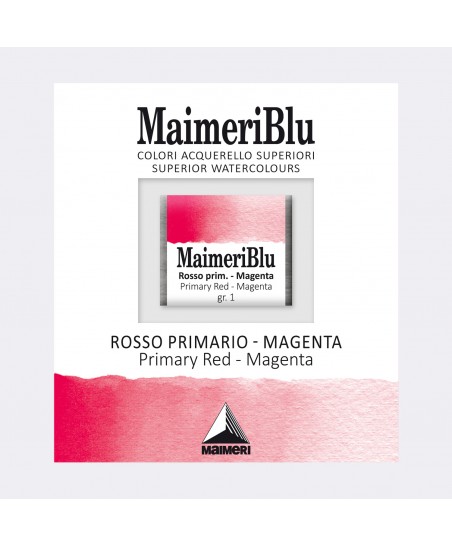 256 - Primary Red - Magenta Acuarela Maimeri Blu 1.5ml