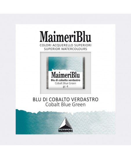 381 - Cobalt Blue Green Acuarela Maimeri Blu 1.5ml