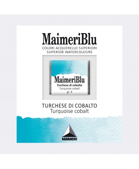 412 - Turquoise cobalt Acuarela Maimeri Blu 1.5ml