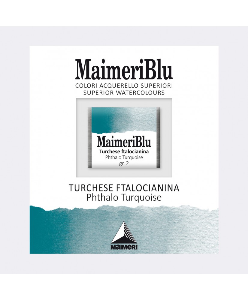 431 - Phthalo Turquoise Acuarela Maimeri Blu 1.5ml