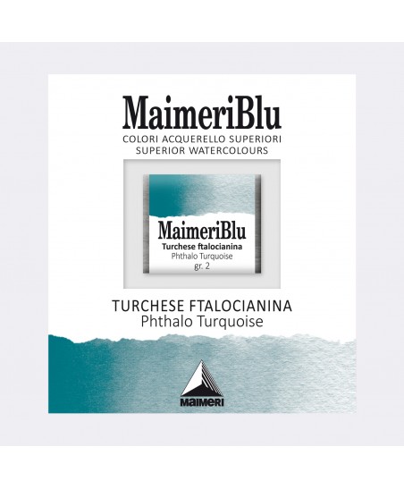 431 - Phthalo Turquoise Acuarela Maimeri Blu 1.5ml