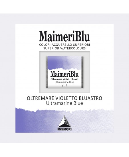441 - Ultramarine Blue Acuarela Blue Maimeri Blu 1.5ml