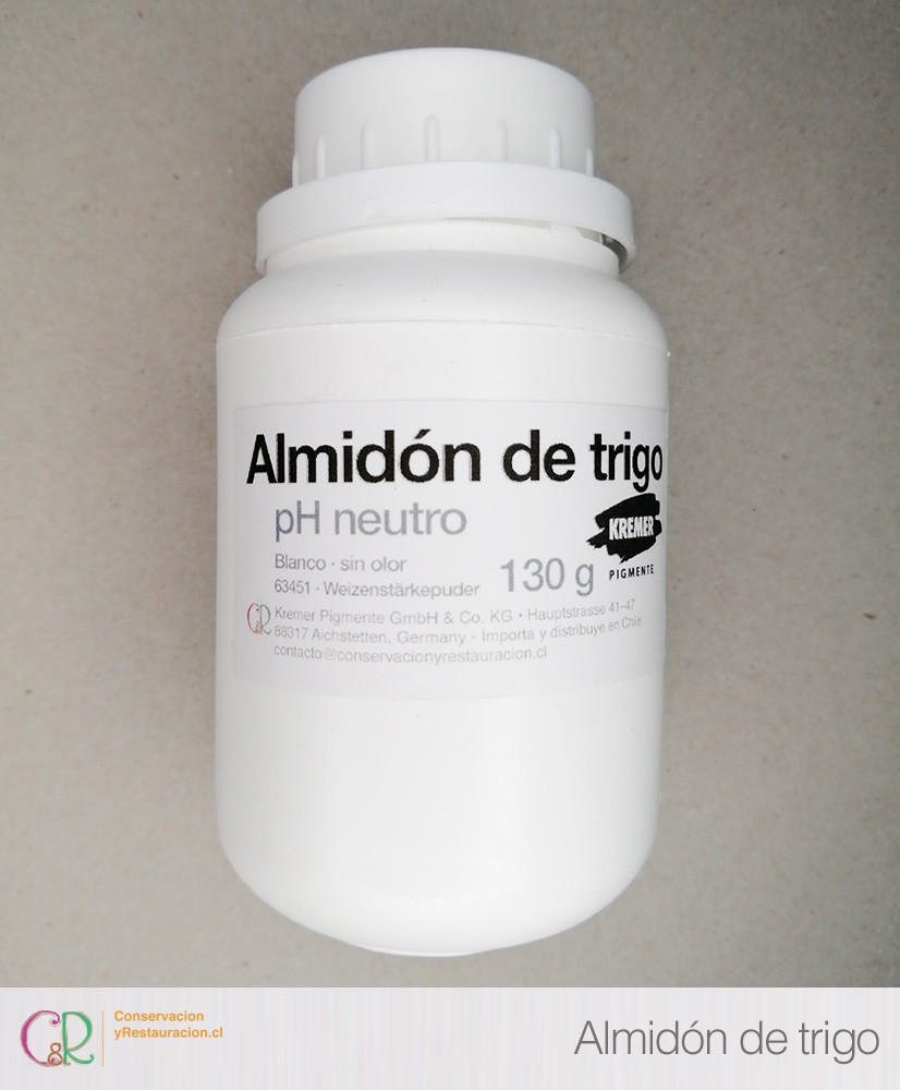 Almidón de Trigo Ph Neutro 130g Kremer - Pigmente