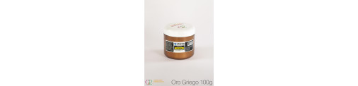 Purpurina Oro Griego - 100 g en Santiago - Chile