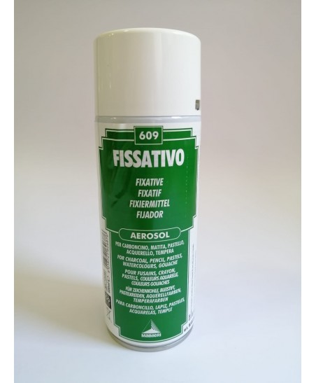 Fijativo 609 en spray 400ml - Maimeri (lata verde)