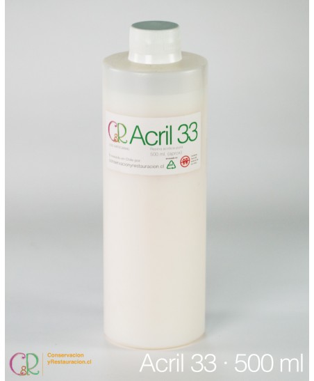 Acril33 de 500 ml - envíos a todo Chile