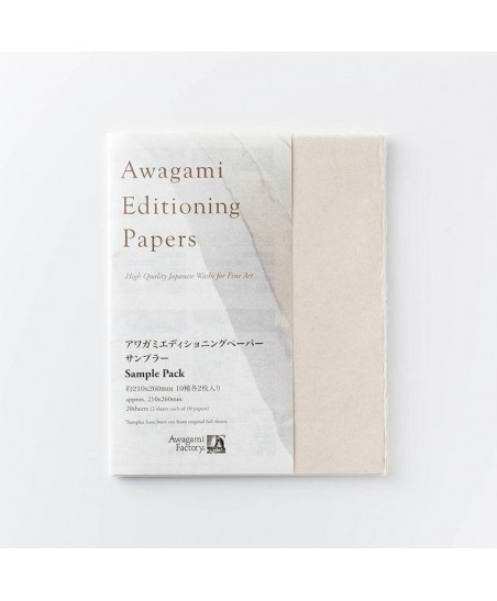 C&R: Awagami Editioning Fine Art Paper Sample Pack