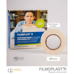 DOCUMENT REPAIR TAPE FILMOPLAST® R / CINTA DE REPARACIÓN DE DOCUMENTOS FILMOPLAST® R