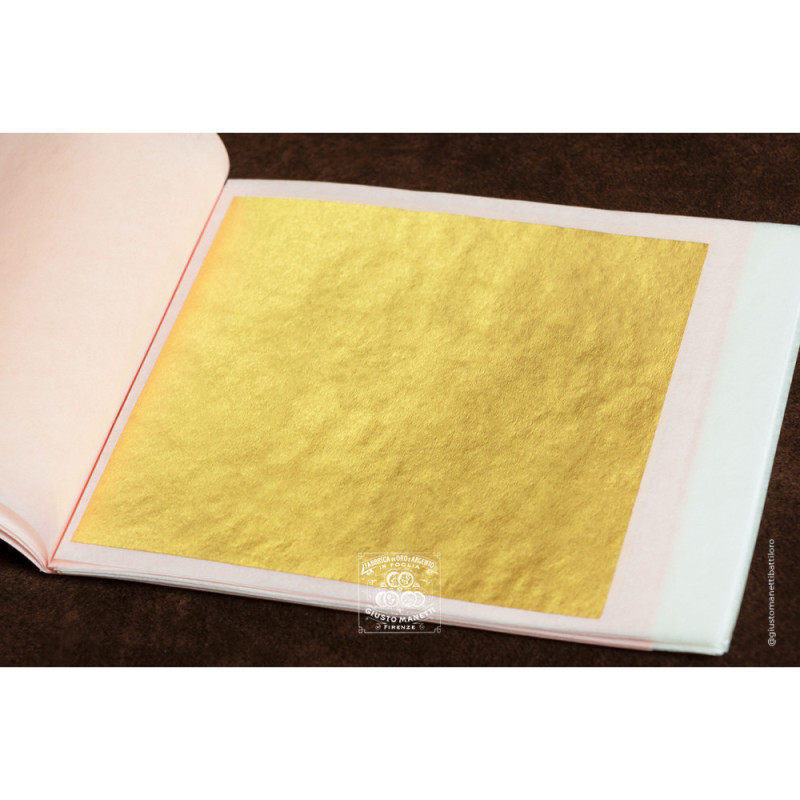 Lámina de oro amarilla transfer de 22k