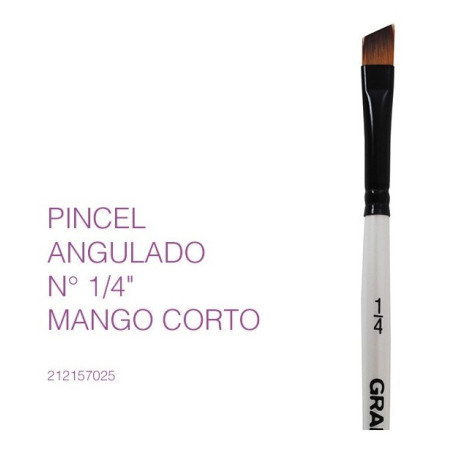 Pincel Angulado Mango corto Graduate – DALER ROWNEY