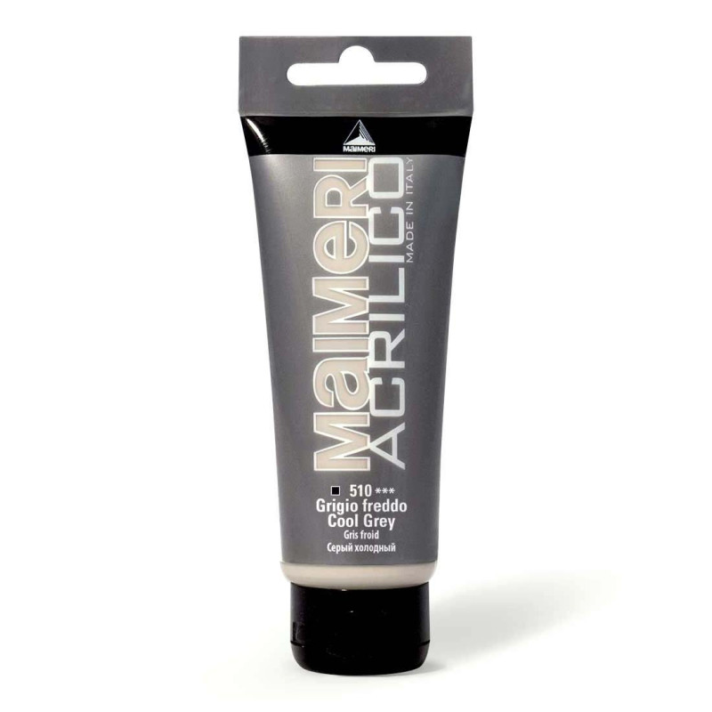 Acrílico 510 - Cool Grey 75ml Maimeri Acrílico 510 - Cool Grey 75ml Maimeri