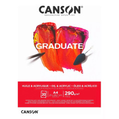 C&R: Block Óleo y Acrílico A4 - Canson Graduate