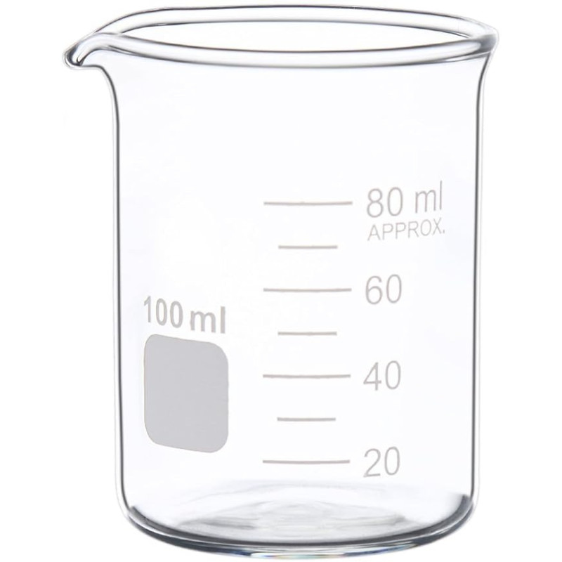 Vaso graduado bajo - Vidrio borosilicato Vaso graduado bajo - Vidrio borosilicato