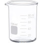 Vaso graduado bajo - Vidrio borosilicato Vaso graduado bajo - Vidrio borosilicato
