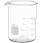 Vaso graduado bajo - Vidrio borosilicato Vaso graduado bajo - Vidrio borosilicato