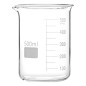 Vaso graduado bajo - Vidrio borosilicato Vaso graduado bajo - Vidrio borosilicato