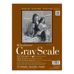 Block para Dibujo Greyscale 216g Serie 400- Strathmore®