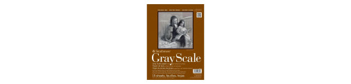C&R: Block para Dibujo Greyscale 216g -Strathmore®