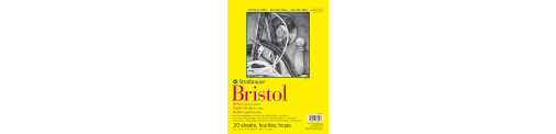 C&R: Croquera Bristol 270g 20 Hojas Serie 300 - Strathmore