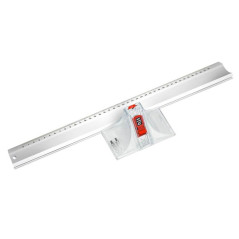 C&R: Set cortador y regla para paspartú 2 en 1 - para ángulo 45° y 90° - Ecobra