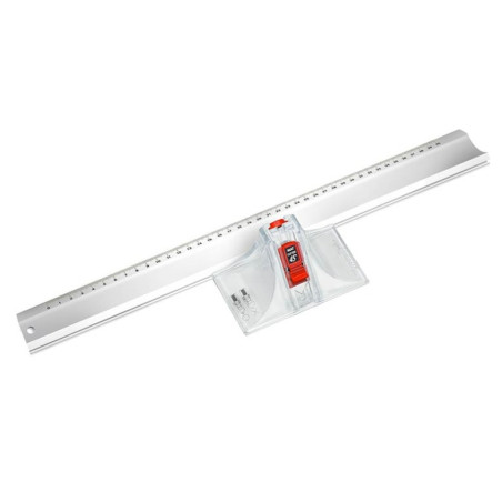 C&R: Set cortador y regla para paspartú 2 en 1 - para ángulo 45° y 90° - Ecobra