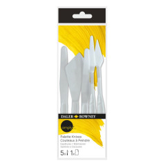 C&R: Set 5 espátulas Simply - Daler- Rowney