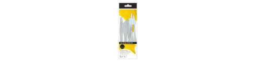 C&R: Set 5 espátulas Simply - Daler- Rowney