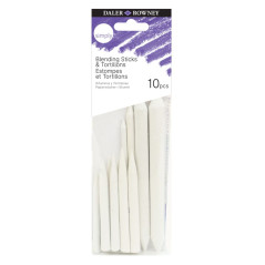C&R: Set 10 Difuminadores Y Tortillones Simply - Daler Rowney