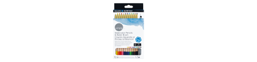 C&R: Set lápices acuarelables Simply 12col Simply - Daler Rowney