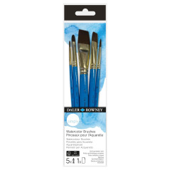 C&R: Set 5 pinceles para acuarela Simply – DALER ROWNEY
