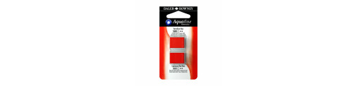 C&R: Bermellon/Rojo Cadmio Hue 04 - Acuarela Aquafine 1/2 godet - Daler Rowney
