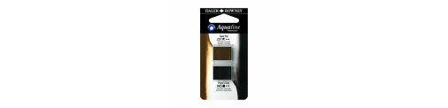 C&R: Sepia Imit/Gris De Payne 21 - Acuarela Aquafine 1/2 godet - Daler Rowney