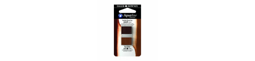 C&R: Pardo Vandyck Imit./T. Sombra Natural 20 - Acuarela Aquafine 1/2 godet - Daler Rowney