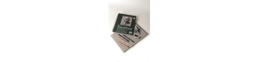 C&R: Croquera Toned Gray 118g 50H. 22,9x30,5cm Serie 400 - Strathmore