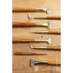 Bruñidor de piedra Ágata para dorado