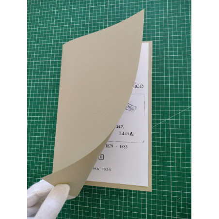 C&R: Carpeta de papel simple gris - Oficio