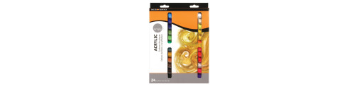 C&R: Set Simply Acrylic 24 colores Daler-Rowney