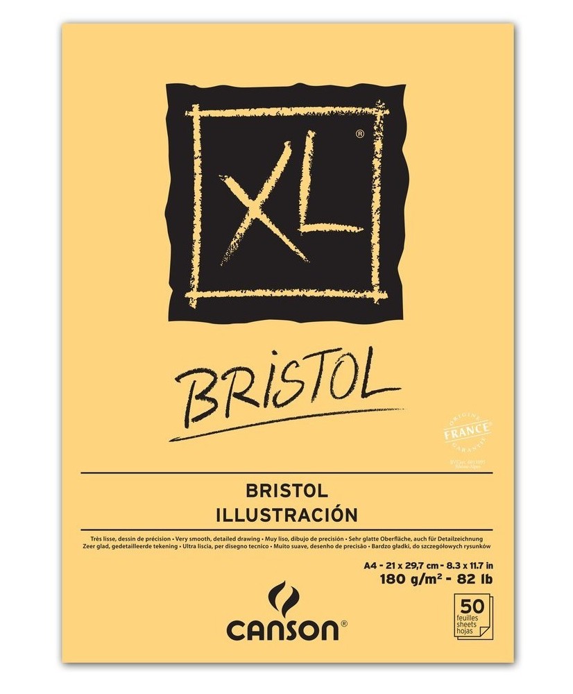 Croquera Canson XL Bristol A4